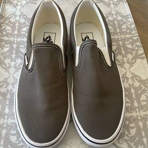 Charcoal Slip-On Vans